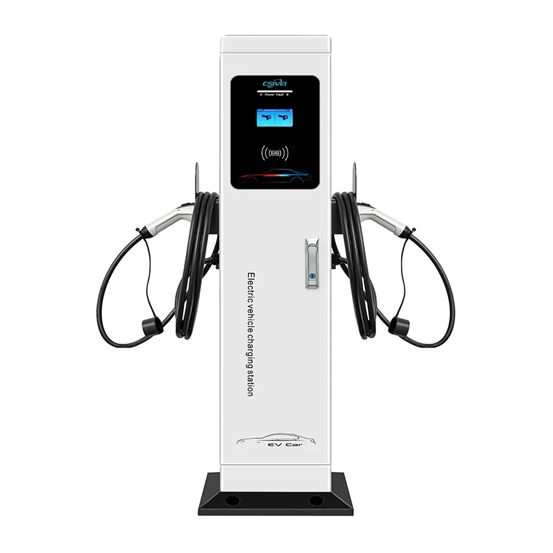 Station de recharge CA debout à double pistolet