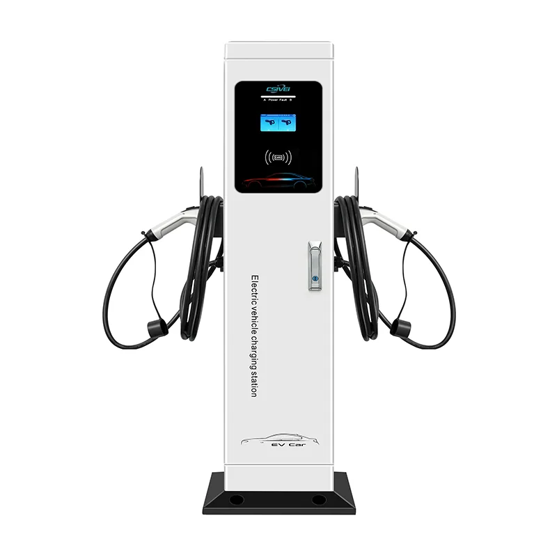 Chargeur DC EV debout à double pistolet